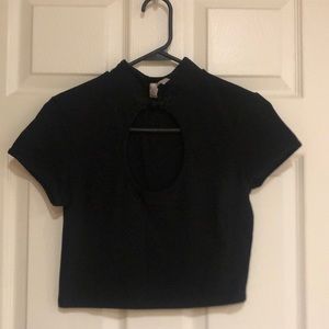 Keyhole Crop Top